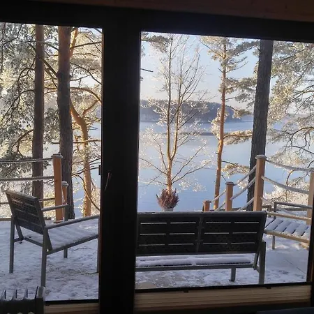 Ferienhaus Zakatek Wdzydze Nad Samym Jeziorem - Pierwsza Linia *