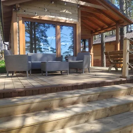 Ferienhaus Zakatek Wdzydze Nad Samym Jeziorem - Pierwsza Linia