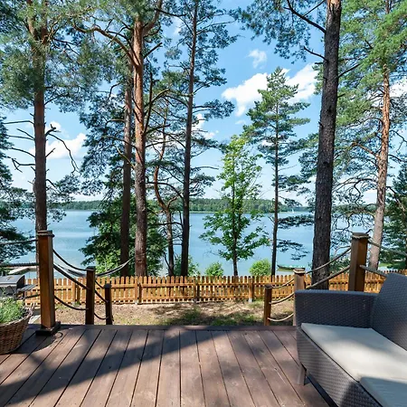 Ferienhaus Zakatek Wdzydze Nad Samym Jeziorem - Pierwsza Linia